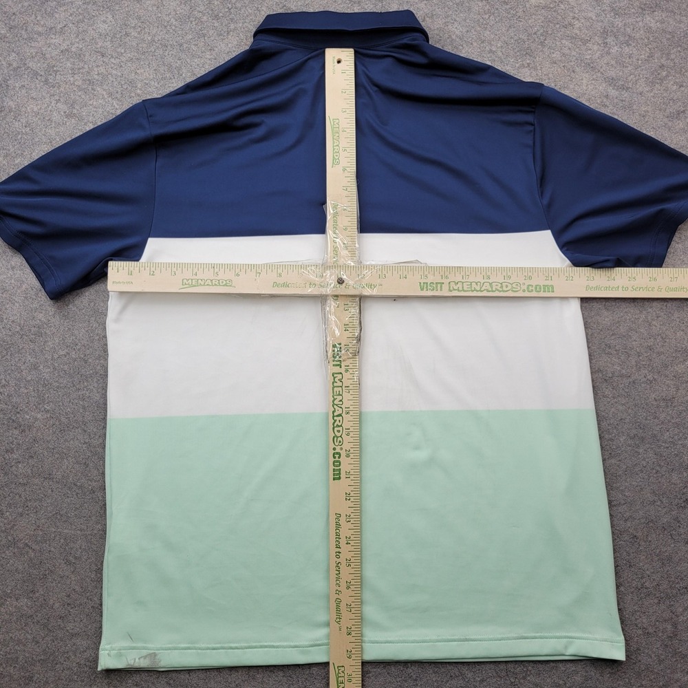 Under Armour Polo Shirt Mens XL Colorblock The Playoff Golf Performance Top - Picture 7 of 9